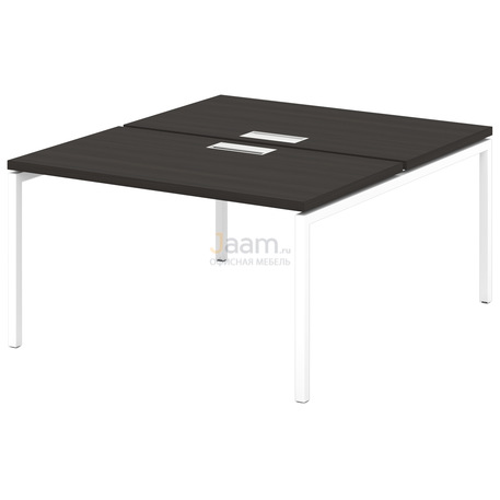 Мебель для персонала Стол-тандем на металлокаркасе S-521