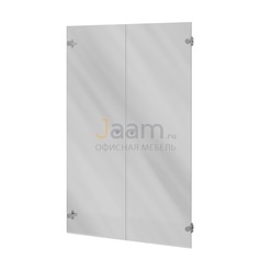 Мебель для персонала Двери стеклянные средние (GLASS) F ПК-СТД-ДВ131Х90С