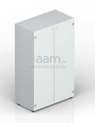 Мебель для персонала Офисный шкаф широкий средний OMMS564BL