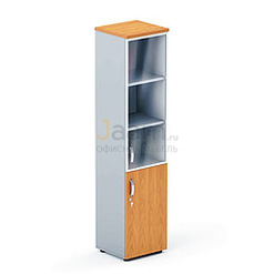 Мебель для персонала Шкаф узкий со стеклом в раме DH5-006