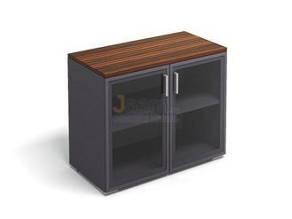 Кабинет руководителя Офисный шкаф стеклянный для документов 227 VN