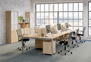 Мебель для персонала Metal System Style бенч-системы