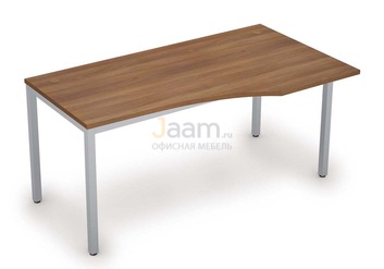 Мебель для персонала Стол криволинейный без экрана правый 6М.021