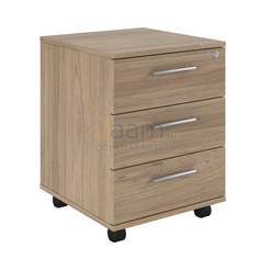 Кабинет руководителя Офисная тумба подкатная с 3 ящиками, древесный AST33930302