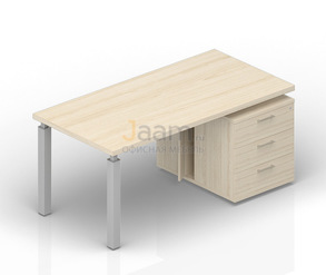 Кабинет руководителя Стол на опорной тумбе правый BL160T3D