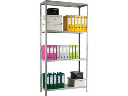 Медицинский стеллаж СТМ MS 200KD/100х40/4 (Серый)