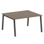 Стол для переговоров (1 столешница) на А-образном м/к Metal System Style БА.ПРГ-1.3 1400x1235x750