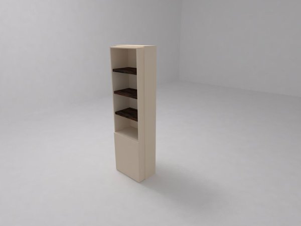 Полки для шкафа 3 шт Brix 1BR.00.67 560x350x40 (Бежевый (акрил))