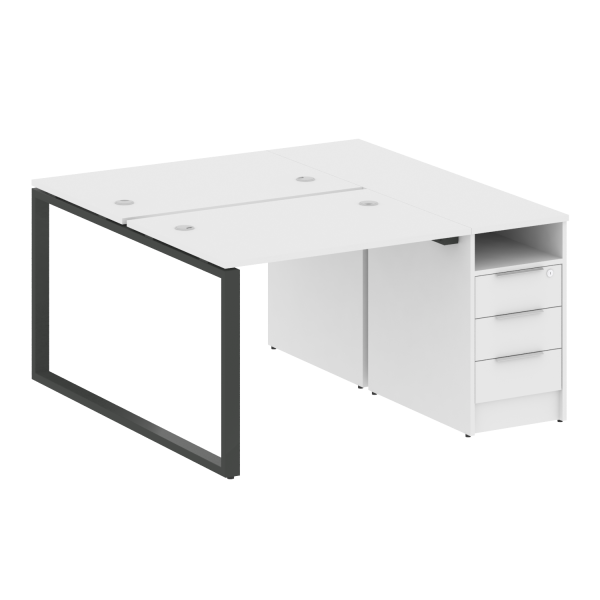 Рабочая станция Metal System Style БО.РС-СТП-2.1 1412x1475x750
