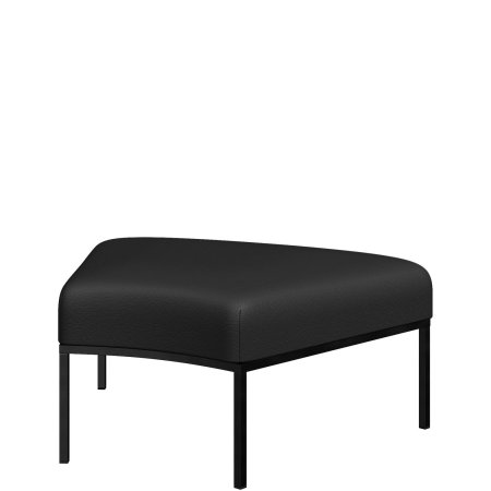 A45-p Астро. Пуф радиусный. Ecotex 3001. Каркас черный.jpg