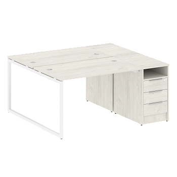 Рабочая станция Metal System Style БО.РС-СТП-2.2 1612x1475x750