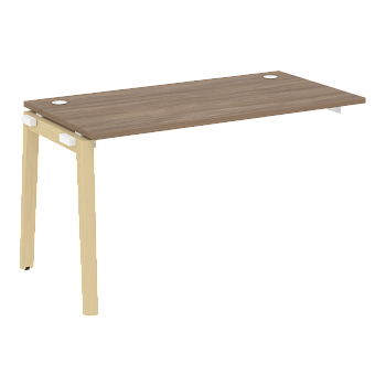 Наборный элемент рабочей станции на деревянных опорах Onix Wood OW.1.NRS-3.7 1380x720x750