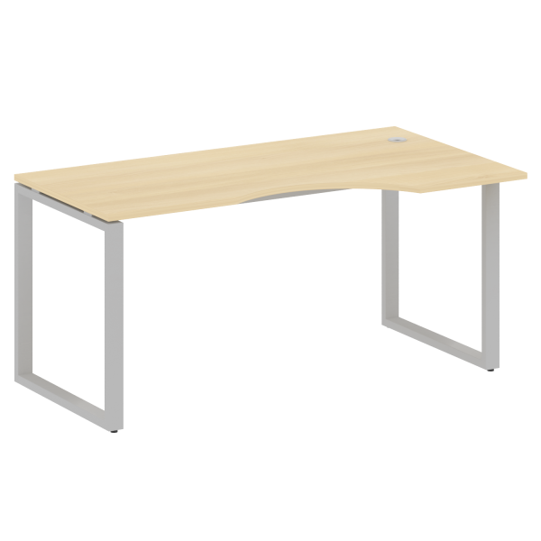 Стол криволинейный левый Metal System Style БО.СА-1 Пр 1600x900x750