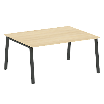 Стол для переговоров (1 столешница) на А-образном м/к Metal System Style БА.ПРГ-1.4 1600x1235x750