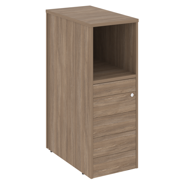 Тумба 5 ящиков TIP-ON завершающая, левая Onix O.R-TV-5TIPL 436x767x1185
