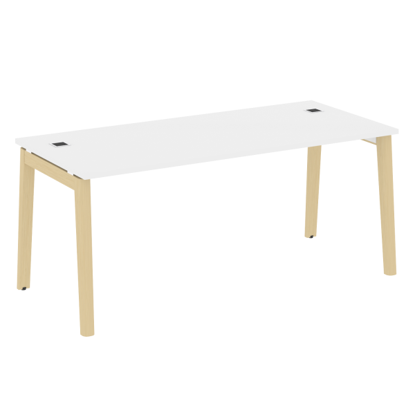 Стол руководителя на деревянных опорах Onix Wood Direct OW.SRR-5.8 1780x800x750