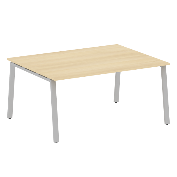 Стол для переговоров (1 столешница) на А-образном м/к Metal System Style БА.ПРГ-1.4 1600x1235x750