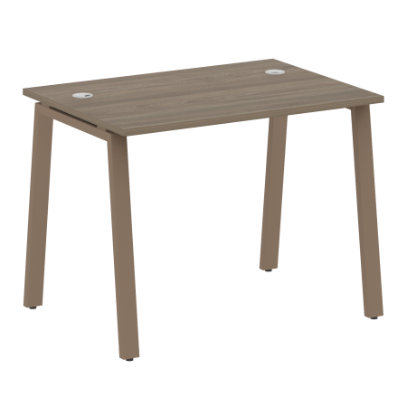 Стол письменный Metal System Style БА.СП-1 1000x720x750 (Вяз/Мокко металл)