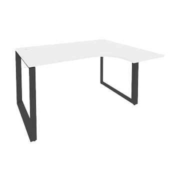 Стол эргономичный правый на О-образном м/к Onix O.MO-SA-3R 1380x1180x750