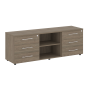 Тумба модульная в кабинет руководителя серии LT-TS 3.1 1650x450x580