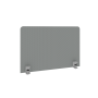 Экран тканевый продольный Onix O.TEKR-0 Ткань серая/крепление серое 650x450x22