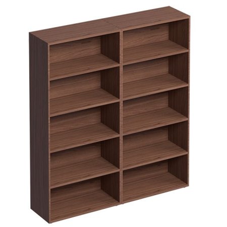 Шкаф высокий открытый ISixty A200GG/180 1800x450x2000 (Табачный Ясень)