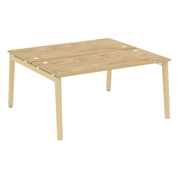 Рабочая станция на деревянных опорах Onix Wood OW.D.RS-2.4.7 1580x1475x750