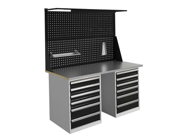 Верстак Expert T WTH160 комплект9 (ExpTWTH160.T6/T6.021) (Серый)