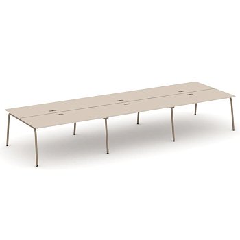 Рабочая станция 6 мест ES.D.RS-6.4-LK (4740х1500х750)