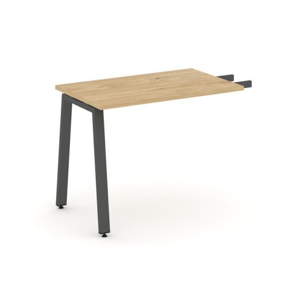 Брифинг-приставка SN-6A.BR-003 (980х600х750) (Тиквуд Светлый/Металл Антрацит)