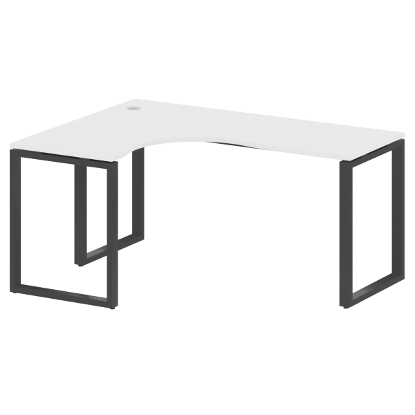 Стол криволинейный левый Metal System Style БО.СА-4 Л 1600x1200x750