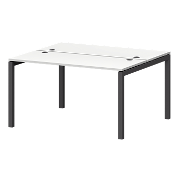 Бенч двойной на металлокаркасе Смарт СМС2-П-10К.120.Пр50 1000x1236x750