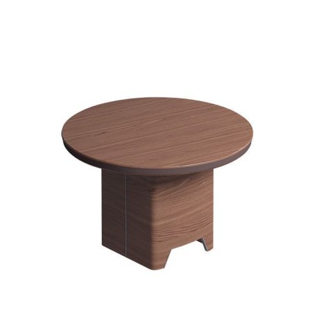 Стол для переговоров круглый ISixty 120TAR 1200x1200x740 (Табачный Ясень)