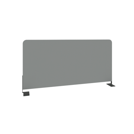 Экран тканевый боковой Onix O.TEKR-80 800x390x22 (Серый/Черный)
