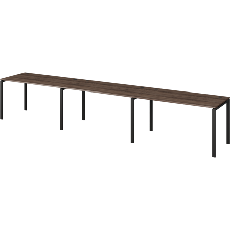 Бенч линейный на 3 рабочих места Арго-М АМБЛ-002-3 3600x730x760