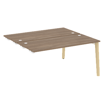 Стол-приставка двойной на деревянных опорах Onix Wood OW.D.SPR-4.7 1580x1475x750