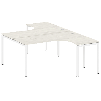 Рабочая станция криволинейная Metal System Style БП.РАС-СА-2.4 1600x2435x750