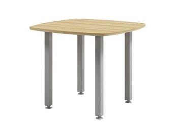 Стол для переговоров в комплекте с опорами 50096 Space S-102 890x890x730