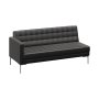 Секция с подлокотником трехместная FR-SP-03 (R)