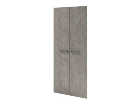 Двери высокие Solution D-030 395x18x1792 (Бетон/Кашемир)