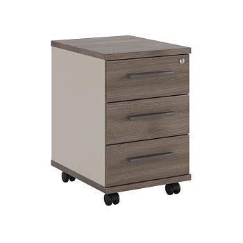Тумба подкатная с 3 ящиками New Line NLN36330331 406x525x620