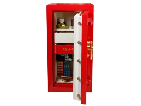 Взломостойкий сейф VALBERG РУБЕЖ 99 EL GOLD (Красный)