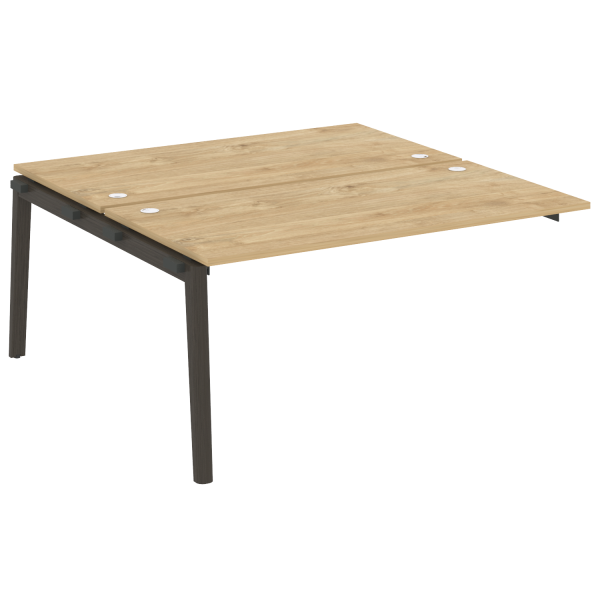 Наборный элемент рабочей станции на деревянных опорах Onix Wood OW.2.NRS-4.8 1580x1635x750