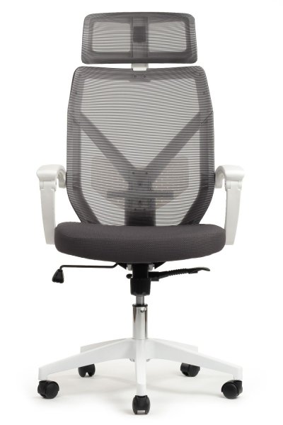 OLIVER W-203 AC Белый пластик_Серая сетка (5)
