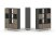 Набор стеллажа 2-х сторонний, 4 яруса SN.NSD-431 (1121х400х1615)