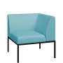 AC Астро. Модуль угловой. Sweet blue. Серый каркас