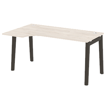Стол эргономичный левый на деревянных опорах Onix Wood OW.SA-1L 1580x980x750