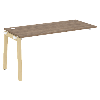 Наборный элемент рабочей станции на деревянных опорах Onix Wood OW.1.NRS-4.7 1580x720x750