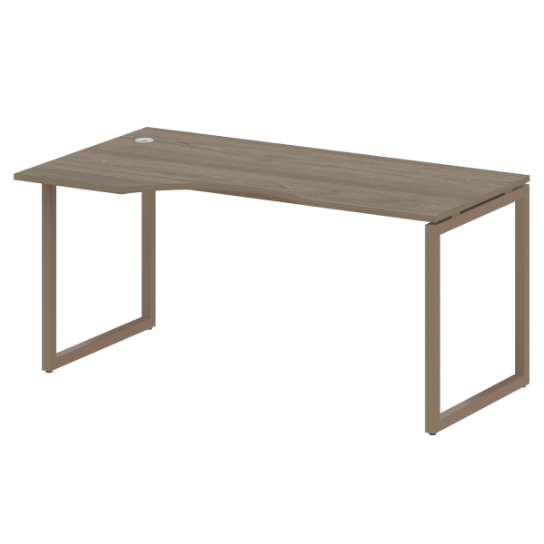 Стол криволинейный левый Metal System Style БО.СА-1 Л 1600x900x750