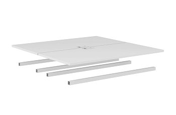 Столешница двойная для экрана на кронштейнах Target TAR232 1402x1440x25